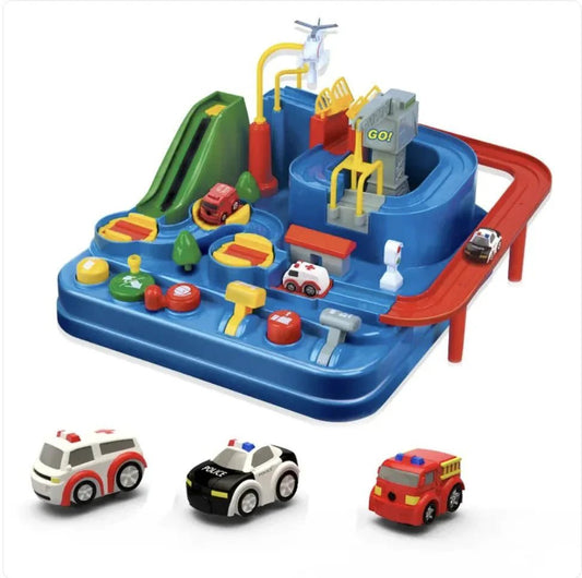 Children's Adventure Train Set Toy for Car Entrance - GiftMira