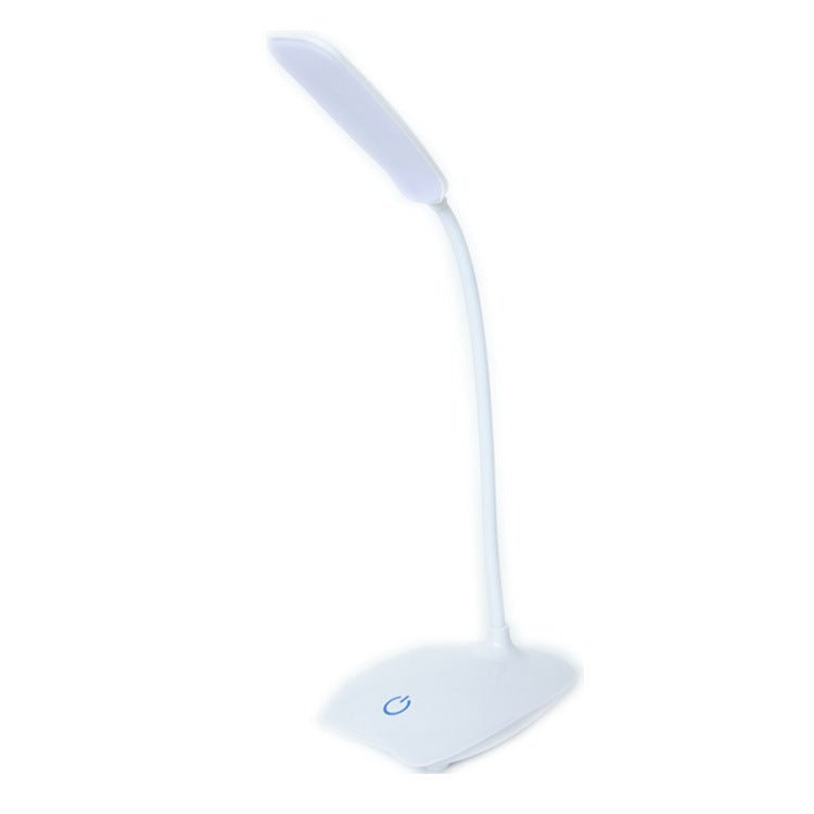 Foldable LED Desk Lamp with Touch Control, Adjustable Brightness, USB Rechargeable Eye Care Table Light for Study & Bedside - GiftMira