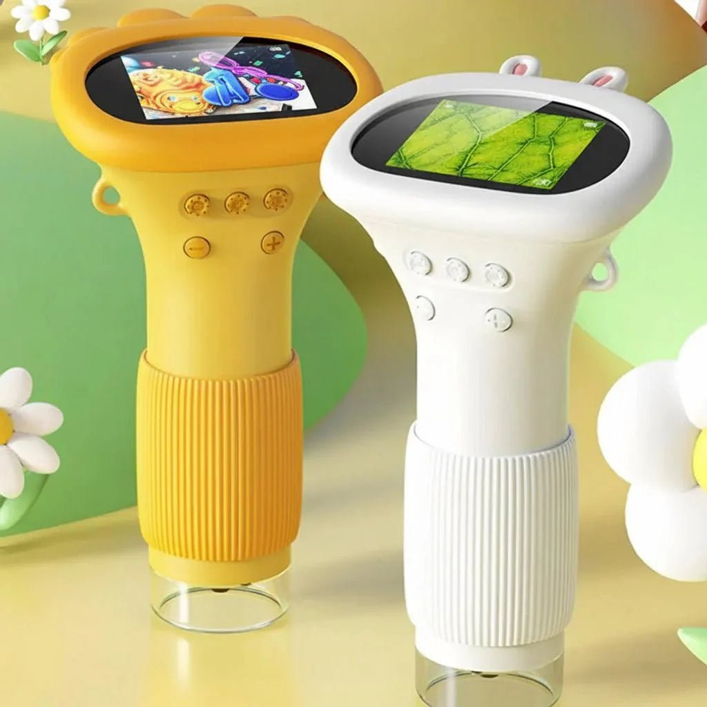 1000X Handheld Digital Microscope 2 Inch IPS Screen For Kids - GiftMira