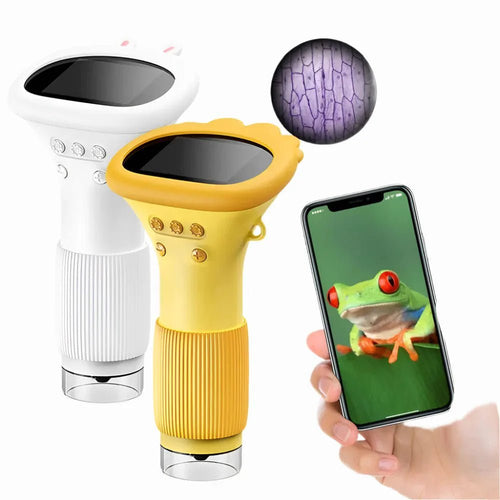 1000X Handheld Digital Microscope 2 Inch IPS Screen For Kids - GiftMira