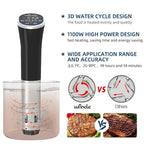 1100W Sous Vide Cooker LCD Touch Immersion Circulator IPX7 Waterproof Digital Precision Cooker - GiftMira