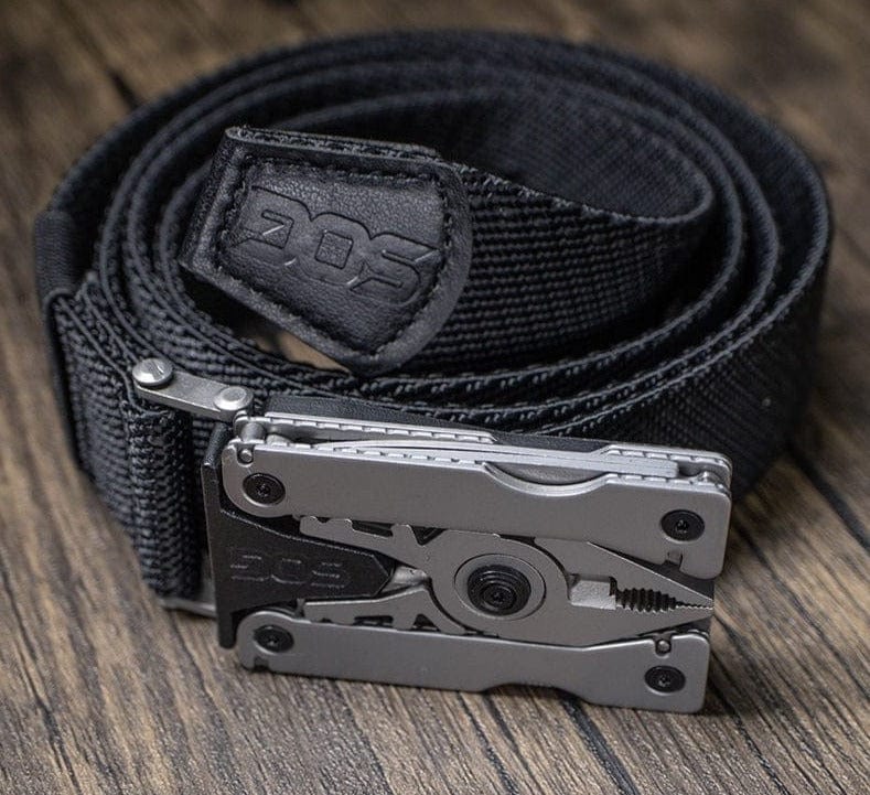 16 - in - 1 EDC Survival Multi - Tool Folding Belt – Tactical Camping Hiking Gift - GiftMira