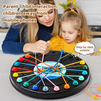 Rope Untangling Challenge Board Game - Two-Player Logic Puzzle for Kids