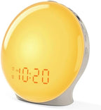 Sunrise Alarm Clock Wake-Up Light with Bluetooth Speaker & FM Radio — Dimmable Bedside Lamp