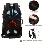 35L Convertible Travel Backpack Duffel – USB Port, Shoe Compartment, 15.6" Laptop Sleeve, Waterproof Carry - On - GiftMira