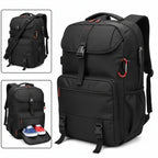 35L Convertible Travel Backpack Duffel – USB Port, Shoe Compartment, 15.6" Laptop Sleeve, Waterproof Carry - On - GiftMira