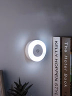 Rechargeable Touch Night Light Set of 3 - Magnetic Dimmable Puck Lamps