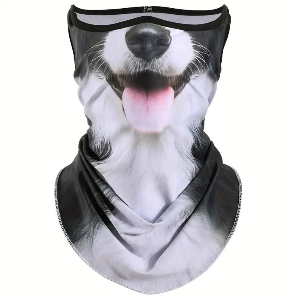 3D Cat Design Full Face Balaclava | Breathable Summer UV Sun Shield - GiftMira