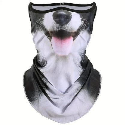 3D Cat Design Full Face Balaclava | Breathable Summer UV Sun Shield - GiftMira