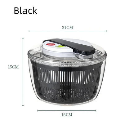 3L Multifunctional Salad Spinner – The All - in - One Freshness Station - GiftMira