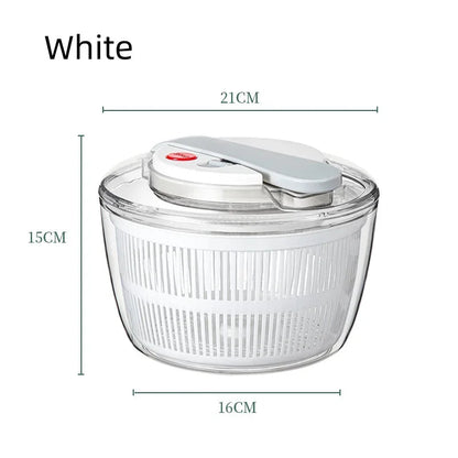3L Multifunctional Salad Spinner – The All - in - One Freshness Station - GiftMira