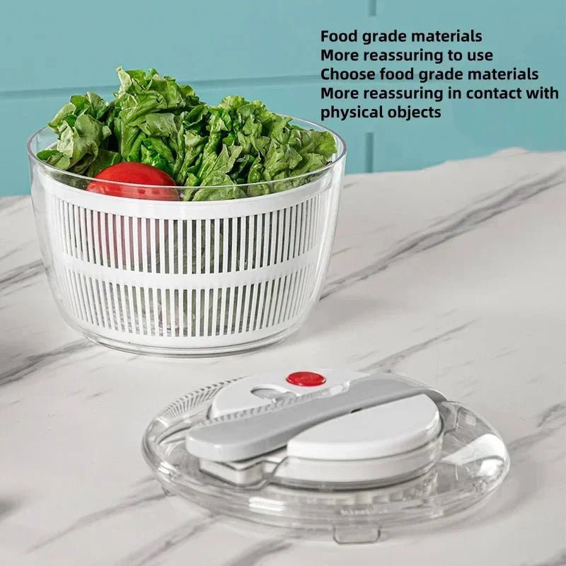 3L Multifunctional Salad Spinner – The All - in - One Freshness Station - GiftMira