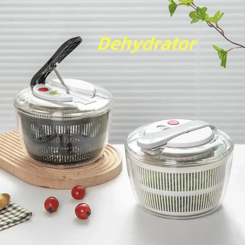 3L Multifunctional Salad Spinner – The All - in - One Freshness Station - GiftMira