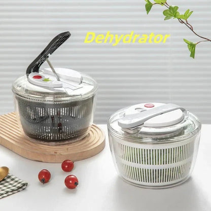 3L Multifunctional Salad Spinner – The All - in - One Freshness Station - GiftMira