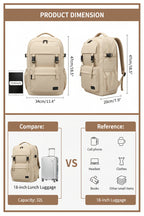 Vacuum Compression Travel Backpack Carry-On Air Compression Laptop Business Backpack for Men & Women