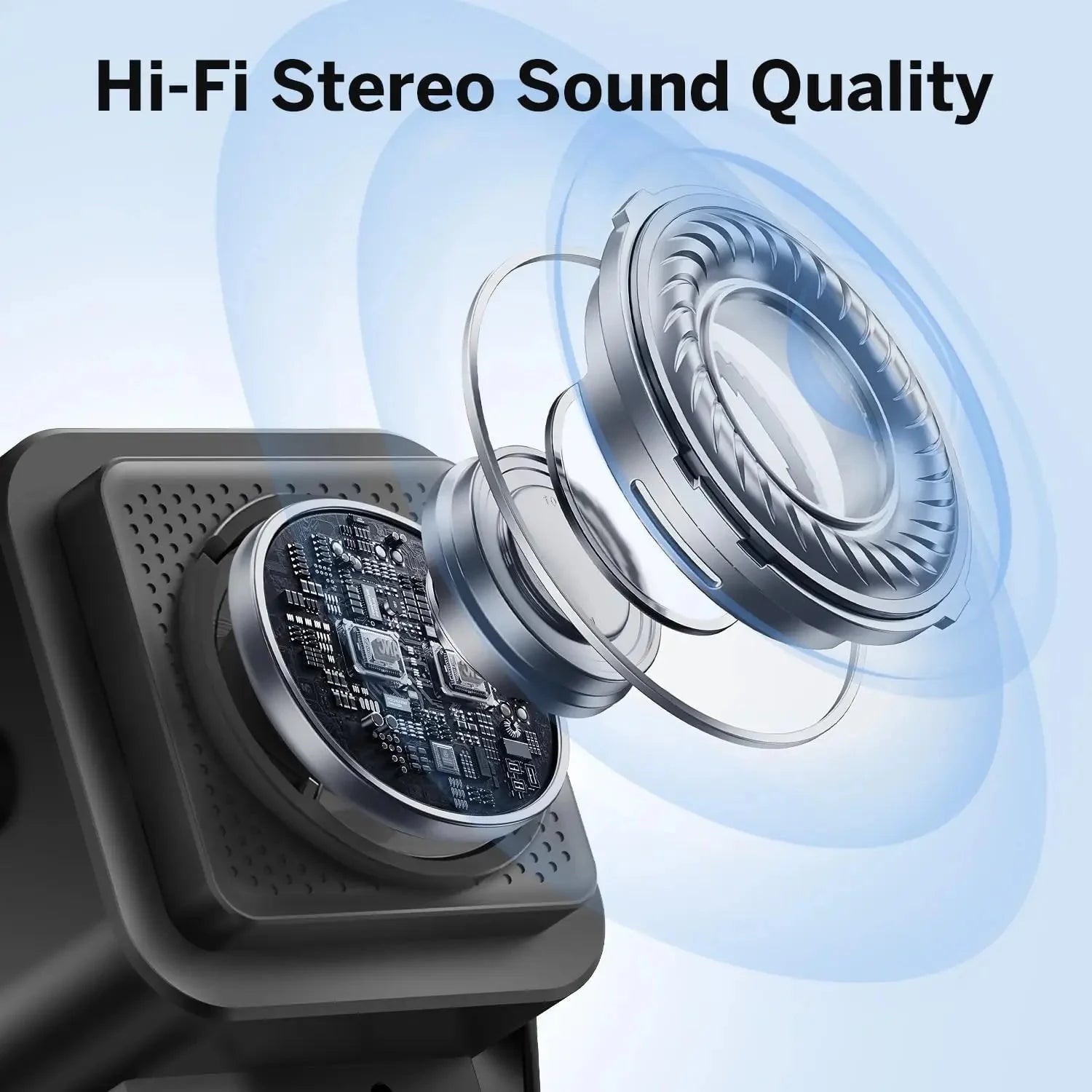 5 - in - 1 Wireless Bluetooth Speaker Phone Stand RGB Light Auto Induction Charger Portable Surround Sound - GiftMira