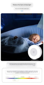 Rechargeable Touch Night Light Set of 3 - Magnetic Dimmable Puck Lamps