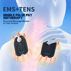 6 - Mode Rechargeable Electric Pulse Massager – Compact Portable Device - GiftMira
