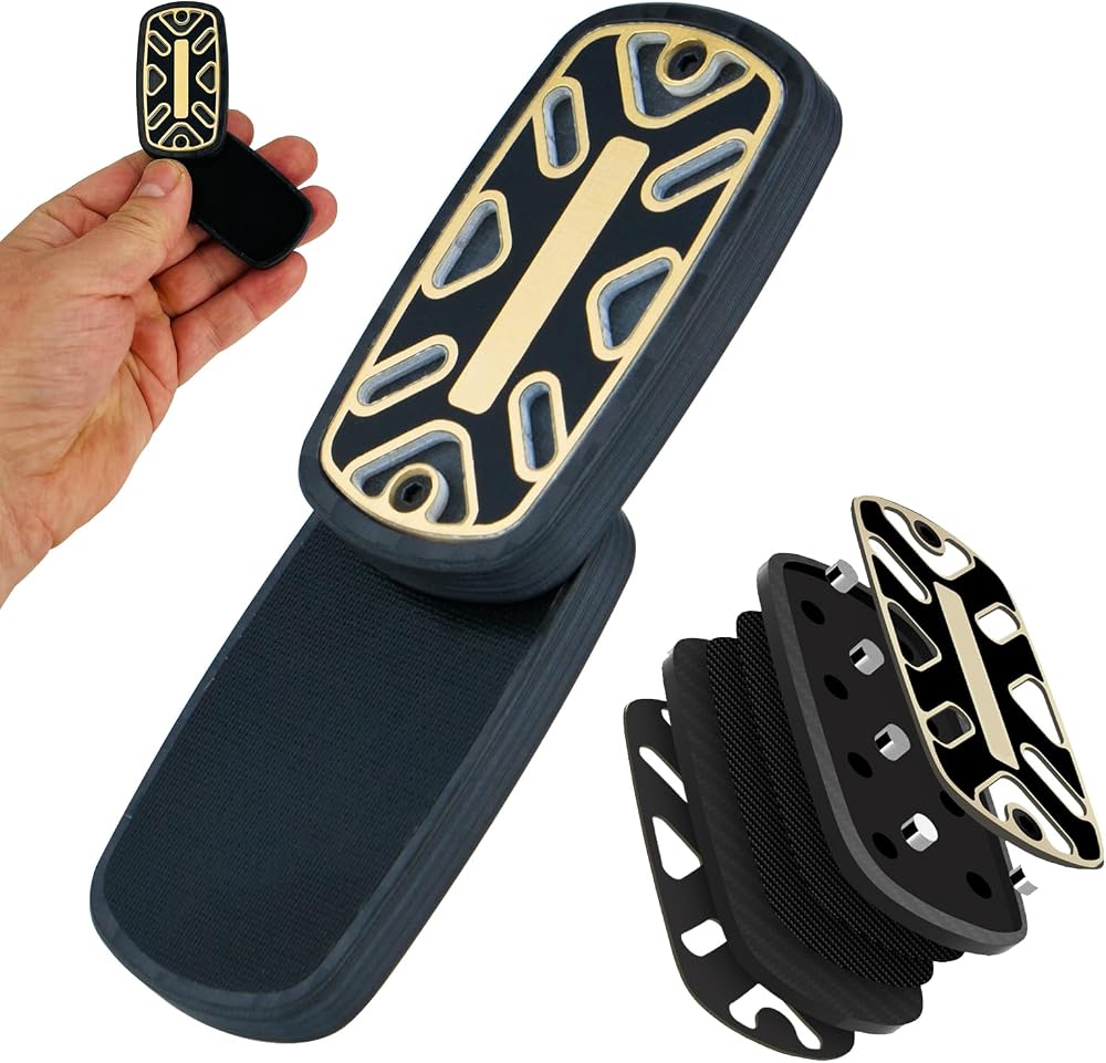 Tuning-Fork Magnetic Fidget Slider — Machined Metal EDC Desk Toy with Haptic Ping