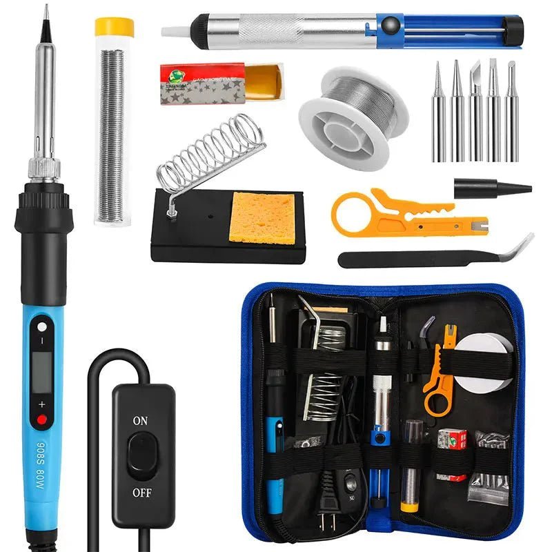 80W Digital Soldering Iron Kit – Precision Welding & Repair Tool - GiftMira