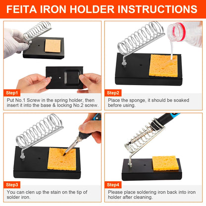 80W Digital Soldering Iron Kit – Precision Welding & Repair Tool - GiftMira