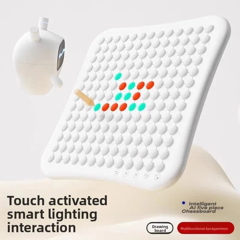 9 - in - 1 AI Smart Chess Set - Electronic Strategy Board with Battle Mode - Interactive Go, Gomoku & Flying Chess - GiftMira