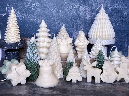 Round Bell Christmas Candle - Best Holiday Decor Gift | Limited Edition - GiftWave.co