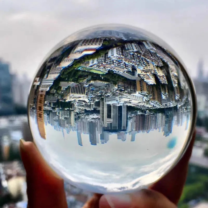Crystal Lens Ball for Photography - K9 Clear Glass Sphere, 30, 60 and 80 mm - gallery 1