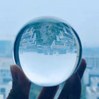 Crystal Lens Ball for Photography - K9 Clear Glass Sphere, 30, 60 and 80 mm - gallery 4