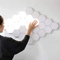 Hexagon LED Wall Light Panels Set of 5 - Touch Modular Magne - 1