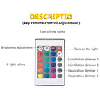 Water Ripple Crystal Lamp - 16 Color Cube Light with Remote - view 5