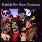 LED Face Mask with App Control - Programmable Light-Up Display Mask for Parties - image 2
