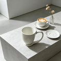 Hanging Ceramic Mug with Single-Ear Handle - Large 500ml Coffee Cup - view 1