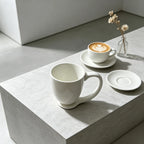 Hanging Ceramic Mug with Single-Ear Handle - Large 500ml Coffee Cup - view 1