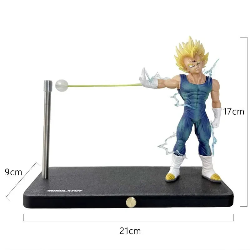 Son Goku & Vegeta Kamehameha Lamp Figure: Dragon Ball Magnetic