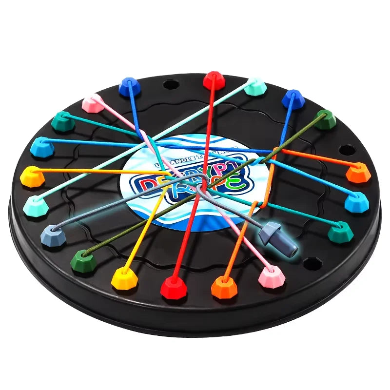 Rope Untangling Challenge Board Game - Two-Player Logic Puzzle for Kids - view 1