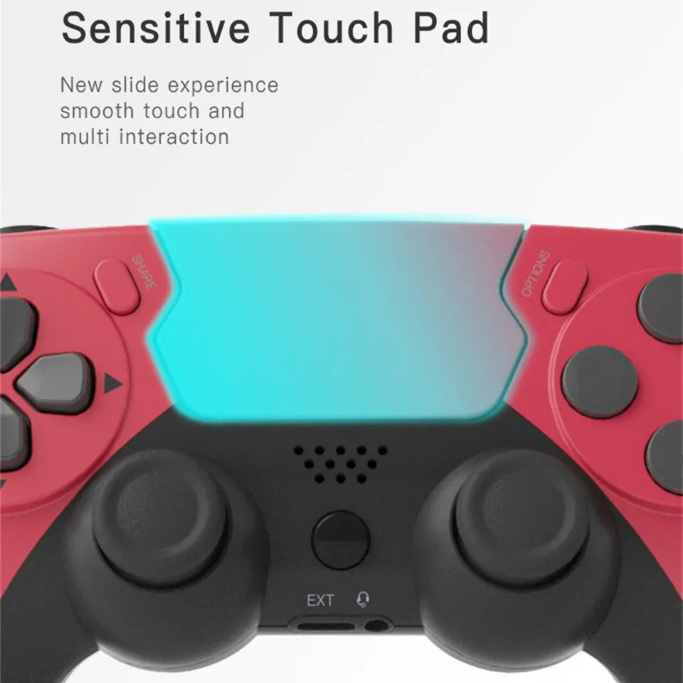 Wireless Game Controller with Six-Axis Gyroscope and Touch Pad - view 3