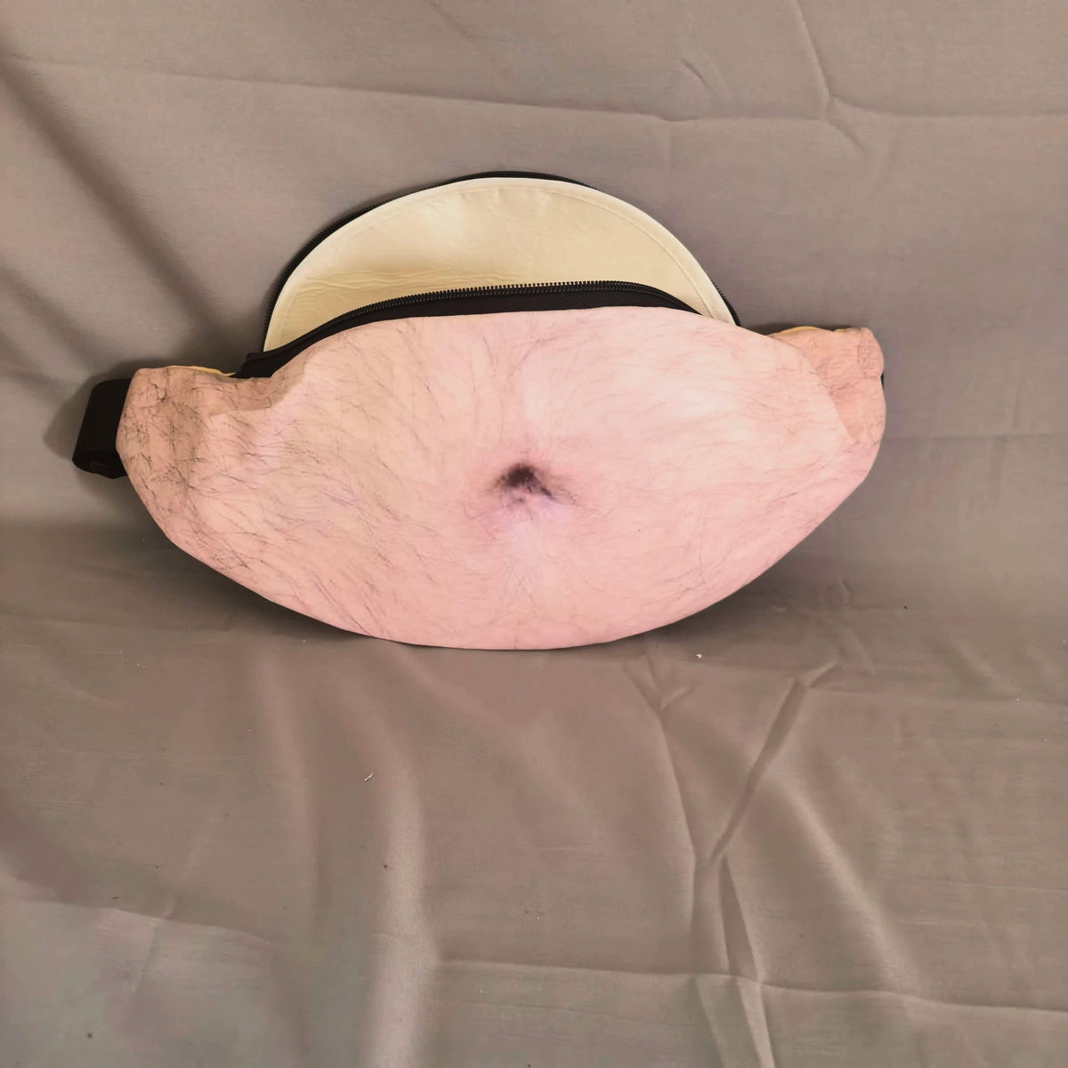 Fake Belly Fanny Pack - Novelty Hidden Storage Waist Bag - view 6