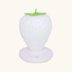 Strawberry Night Light - Silicone Touch Lamp, Dimmable and USB Rechargeable - White