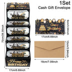 Birthday Cash Gift Envelope Set of 3 - Folding Money Card Holders - view 2