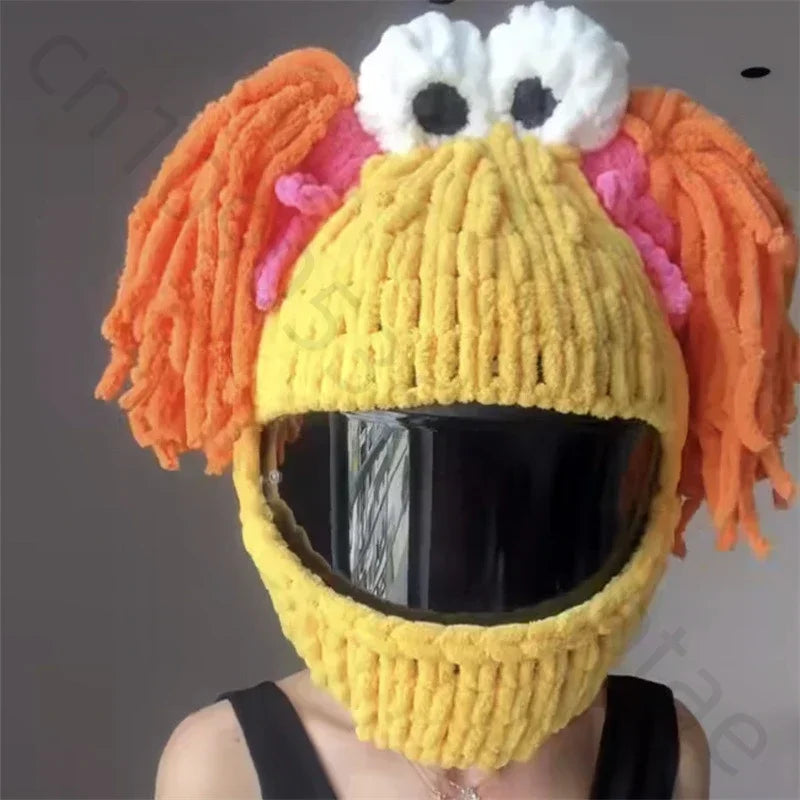 Motorcycle Helmet Cover – Fun & Decorative Full-Face Helmet Accessory