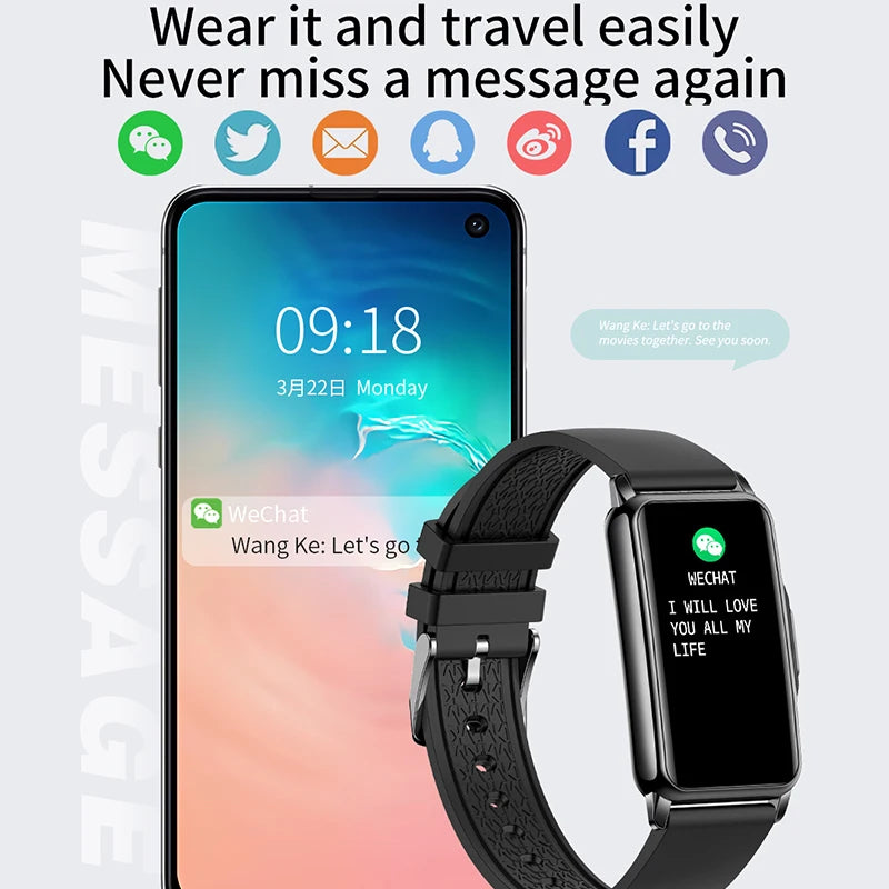 Ultra-Thin Fitness Tracker Smart Band: image 3