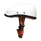 Retro Scoop Half Helmet - Flat Brim Open Face Motorcycle Helmet - view 2