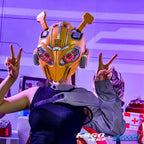 Megatron Bumblebee Transformers Voice Control Cosplay Helmet