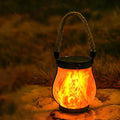 Solar Flame Lantern - flame effect glow