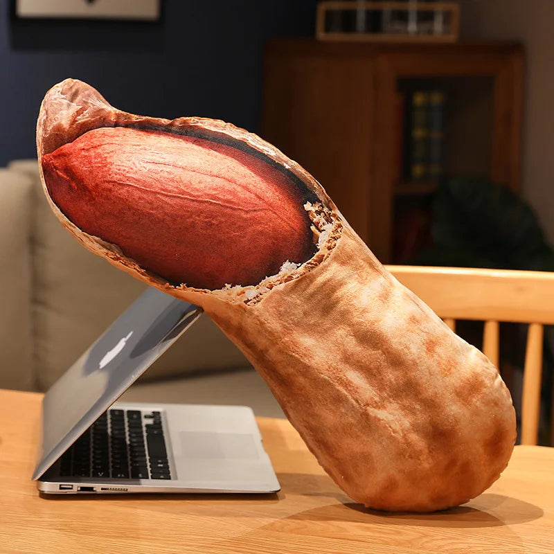 Realistic Nut Plush Cushion - Giant Soft Pillow in 8 Lifelike Designs - view 1