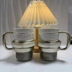Spark Plug Coffee Mug - Novelty Ceramic and Metal Cup for Car Lovers and Mechanics