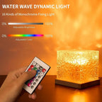 Water Ripple Crystal Lamp - 16 Color Cube Light with Remote - view 3