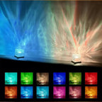 Water Ripple Crystal Lamp - 16 Color Cube Light with Remote - view 2