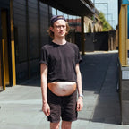 Fake Belly Fanny Pack - Novelty Hidden Storage Waist Bag - view 2
